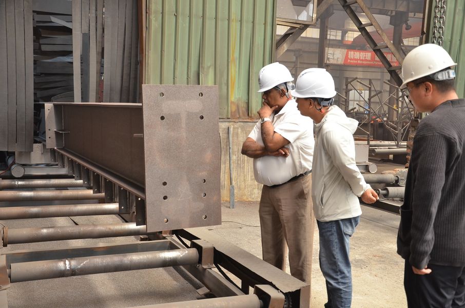 Qingdao KXD Steel Structure Co., Ltd linea di produzione del fabbricante
