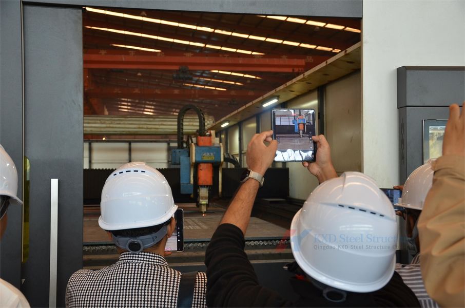 Qingdao KXD Steel Structure Co., Ltd linea di produzione del fabbricante