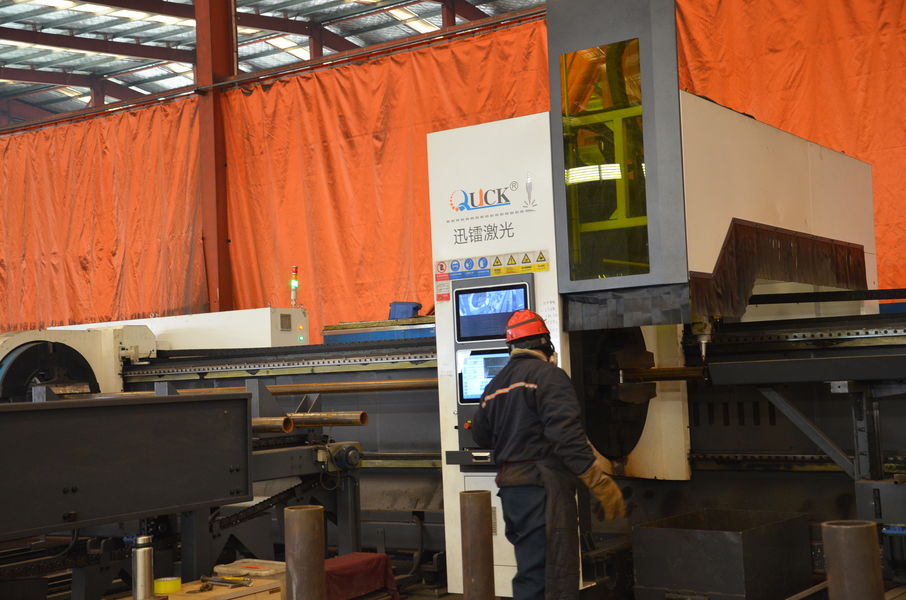 Qingdao KXD Steel Structure Co., Ltd linea di produzione del fabbricante