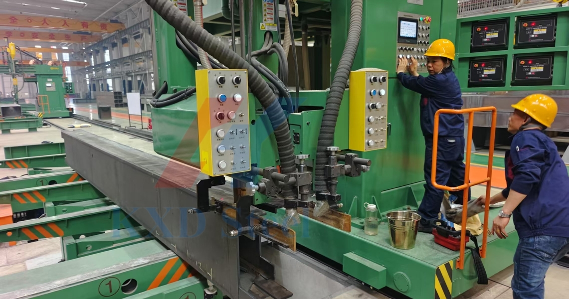 Qingdao KXD Steel Structure Co., Ltd linea di produzione del fabbricante
