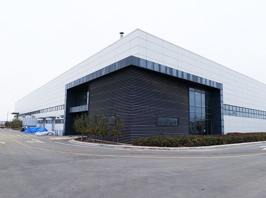 Edificio di acciaio industriale prefabbricato ad alta resistenza