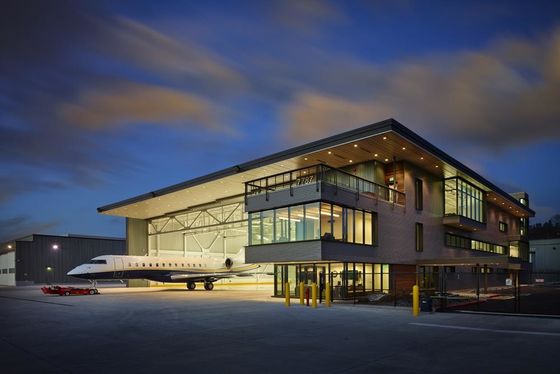Impianti di hangar per aeromobili industriali in acciaio costruzione di hangar per aeromobili ISO9001:2008