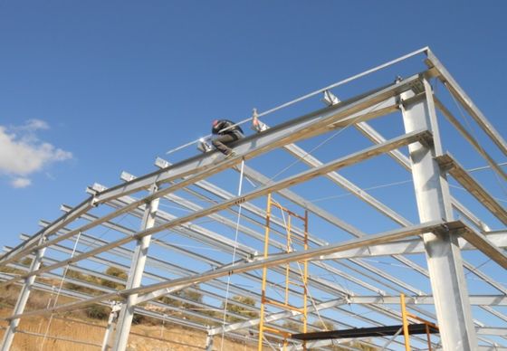 Costruzioni in acciaio galvanizzato a caldo resistenti alla corrosione