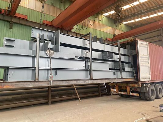 40' Container loading Edifici prefabbricati in acciaio per magazzini