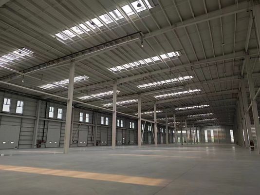Q235 Q335B Magazzini di acciaio Edifici prefabbricati Magazzini industriali Hangar