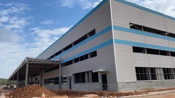 Materiale da costruzione per edifici industriali in acciaio