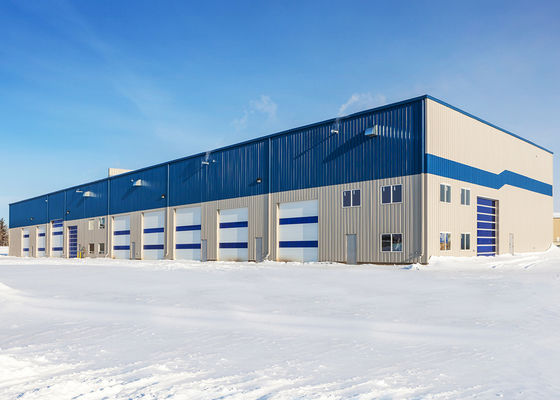 Strutture industriali in acciaio a grattacieli magazzino anti-terremoto costruzioni prefabbricate