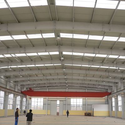 Pre-progettato Custom Steel Frame Building Prefab Construction Verniciatura epossidica