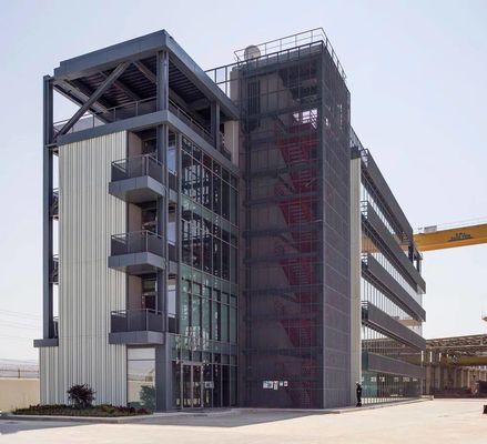 Lavoratori Edifici in acciaio a più piani Strutture in acciaio Edifici su misura