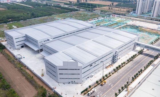 ASTM Prefabbricato Metallo industriale Prefabbricato Strutturale In acciaio Cornice Struttura Immagazzinaggio Immagazzinaggio di costruzioni