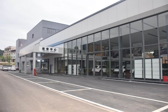 Q235B Magazzino a telaio in acciaio con pannelli isolanti per tetto e pareti