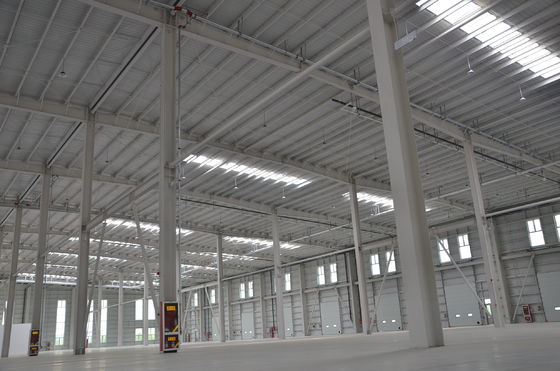 Edifici a struttura in acciaio a prezzi accessibili / personalizzabili per progetti industriali prefabbricati