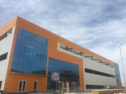 Algeria Progettazione libera Struttura in acciaio prefabbricata Laboratorio Edificio magazzino Esemplare personalizzazione
