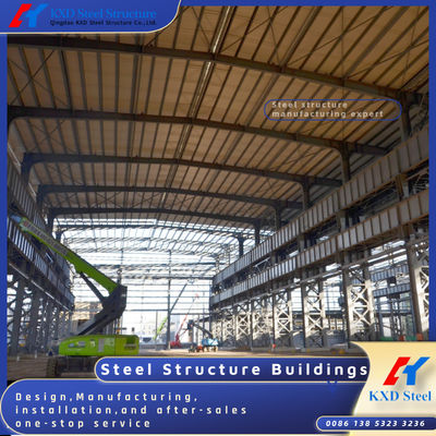 Famous Prefabricated Prefabricated Industrial Metal Warehouse Workshop Building Galvanizzato Construzione in acciaio leggero