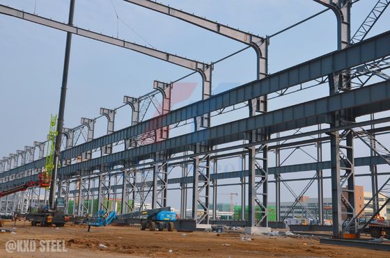 Ponte struttura in acciaio prefabbricata capannone fabbricazione struttura in metallo società struttura in metallo edificio magazzino