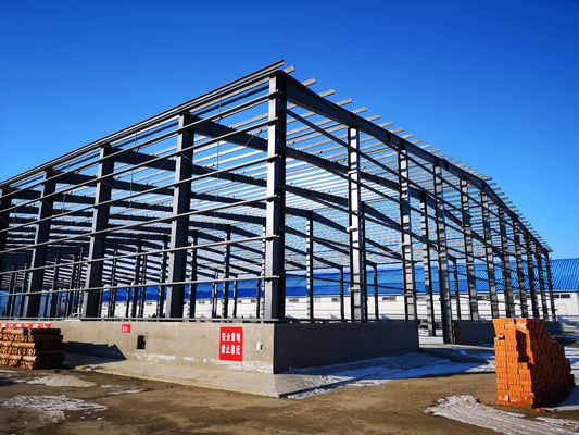 Impianti prefabbricati in acciaio ad alta resistenza e materiali da costruzione per fabbriche di acciaio
