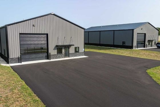 Impianti industriali di acciaio pesante per operazioni su larga scala