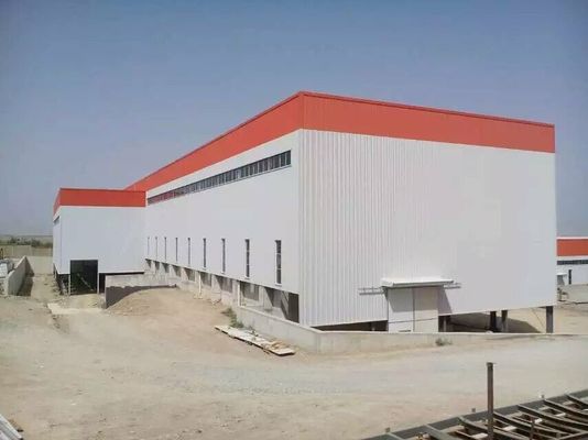 Strutture prefabbricate in acciaio da bullone / saldatura per uso industriale