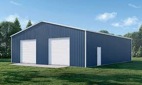 Acciaio Materiale colorato Q355 Edificio prefabbricato Garage prefabbricati Kit di costruzione in vendita
