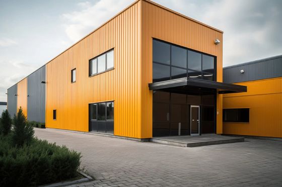 Colonna di sezione H saldata e impianto di fabbrica di acciaio a travi per installazione rapida industriale