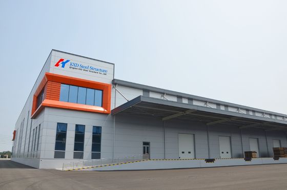 Edifici per uffici commerciali in acciaio prefabbricati, resistenti al fuoco e al terremoto, installati rapidamente