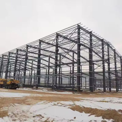 Struttura in acciaio leggero completamente personalizzabile telaio prefabbricato grande canopy magazzino laboratorio per la piegatura pesante