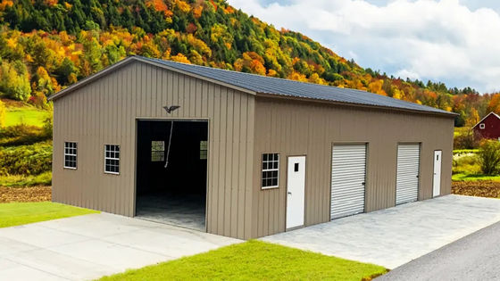 Kit di costruzione di strutture metalliche per garage