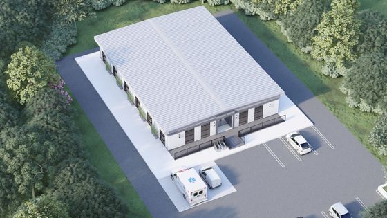 Capriata metallica zincata prefabbricata in acciaio leggero per edifici scolastici, residenziali e ospedalieri