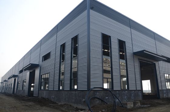 Edificio con struttura in acciaio prefabbricato a consegna rapida, testato da SGS / BV / ITS, progettato e prodotto in Cina