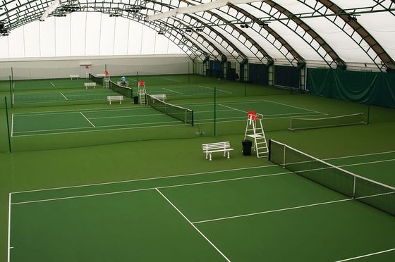 Confezione di vetri in acciaio in lega di alluminio per la costruzione di campi da sport e palestre