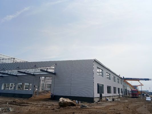 Edifici di struttura in acciaio su misura con cornici in acciaio a sezione H