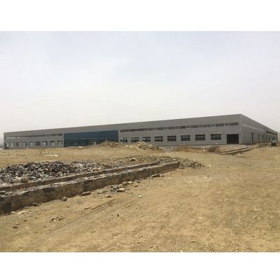 Edificio di strutture in acciaio prefabbricato certificato ISO per uso commerciale
