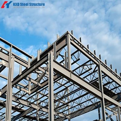 Magazzino di acciaio prefabbricato: grande lunghezza fino a 60 m