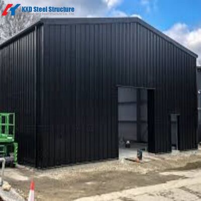 Installazione rapida S355 Multi-Story Prefabbricato Piani di costruzione di magazzini in acciaio leggero