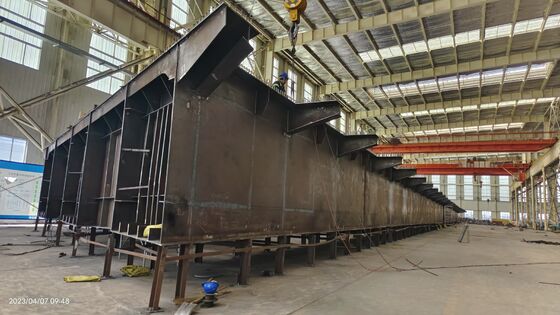 Ponte a travi in piastra di acciaio saldata per autostrade e ferrovie - Standard AASHTO