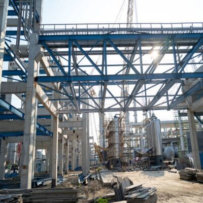 Multi-Story Precision Steel Structural Complex with High Strength Durability Multi-Story Design and Fast Construction