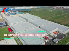 Portal Frame Struttura in acciaio Edificio magazzino Edifici commerciali in metallo pre-ingegnerizzati