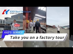 Edificio di appartamenti con telaio in acciaio moderno Centro commerciale prefabbricato Edifici di magazzini di metallo